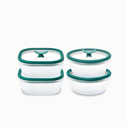 8-Piece Glass Food Storage Set