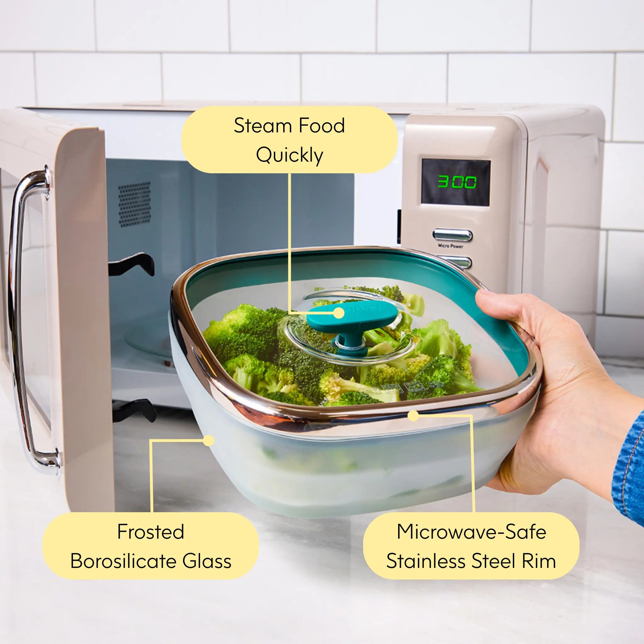 8-Piece Glass Square Dish Set