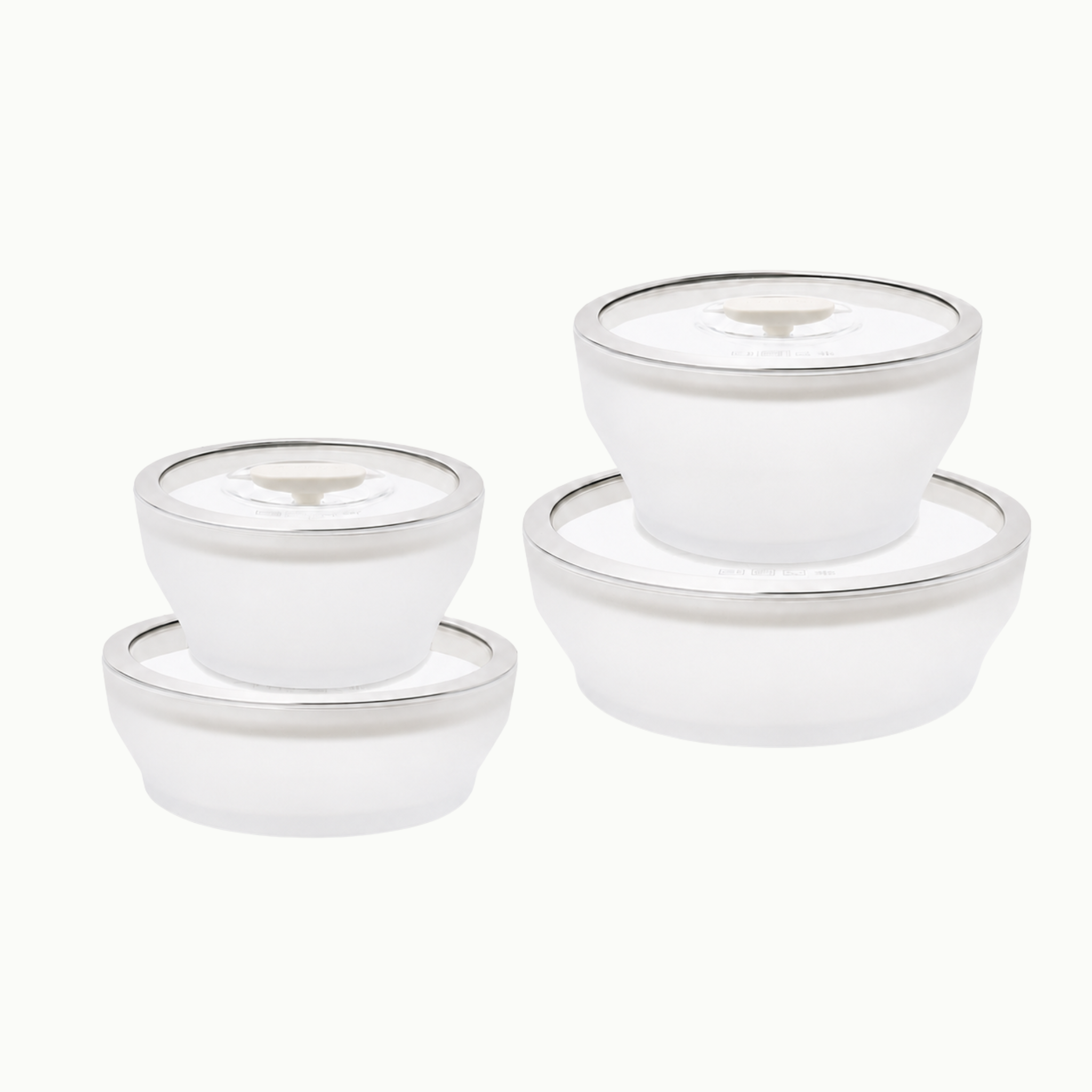 8-Piece Glass Round Dish Set