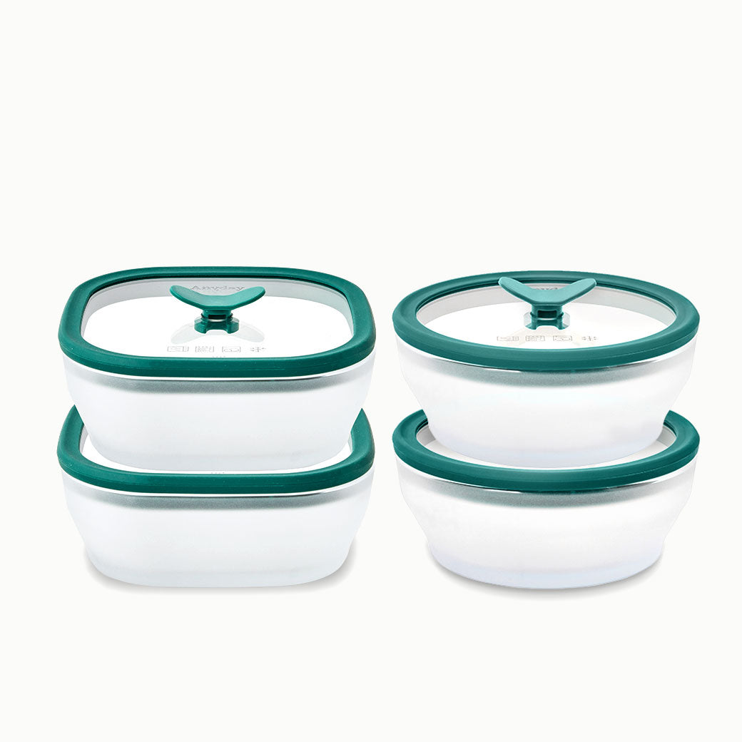 8-Piece Glass Food Storage Set