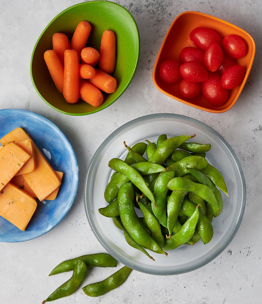 Edamame with Sesame and Soy in the Microwave Anyday